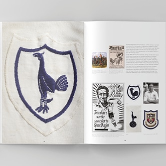 An image of a double page open from the Beautiful Badge book